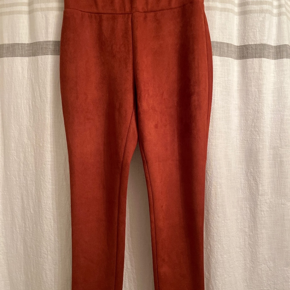 Loft Outlet suede leggings